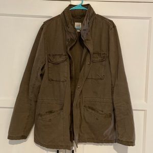 Men’s Olive Green Jacket in good condition.